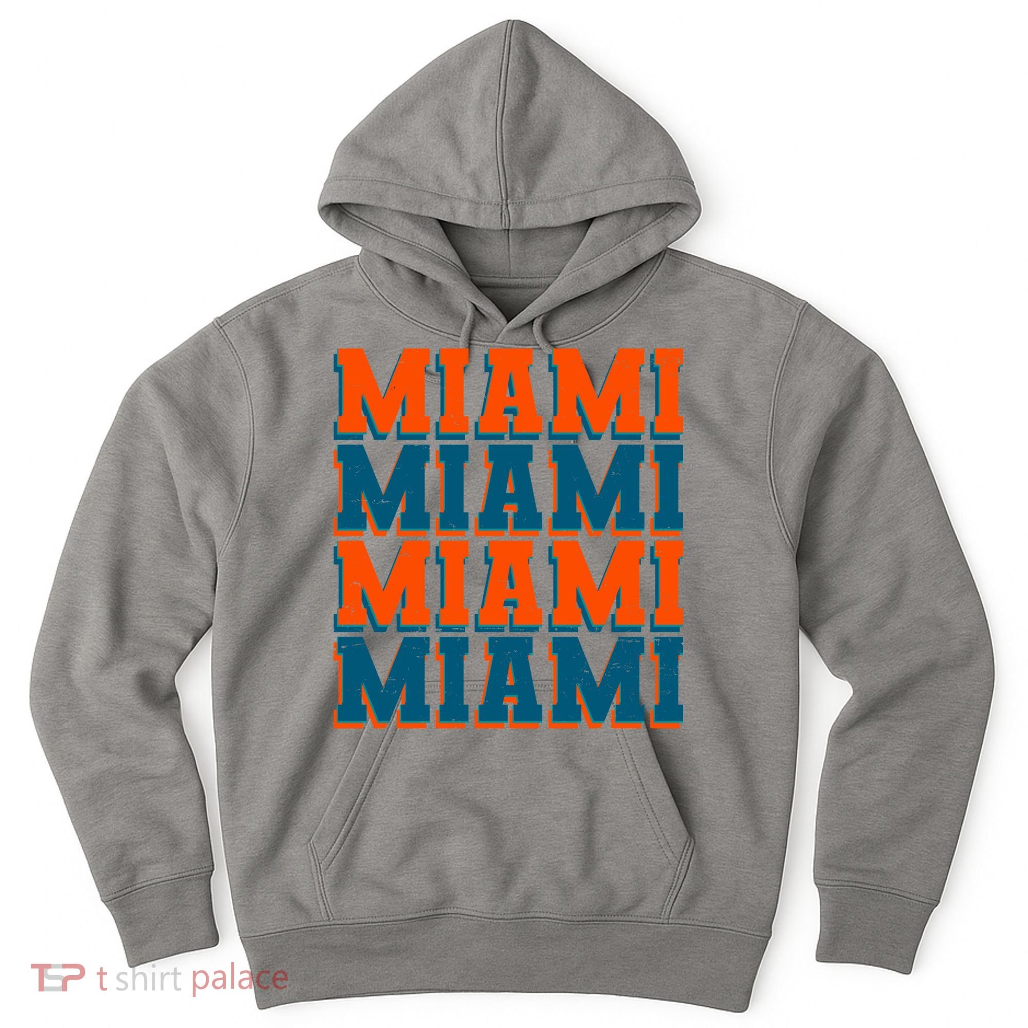Varsity Miami Sports Football Hoodie