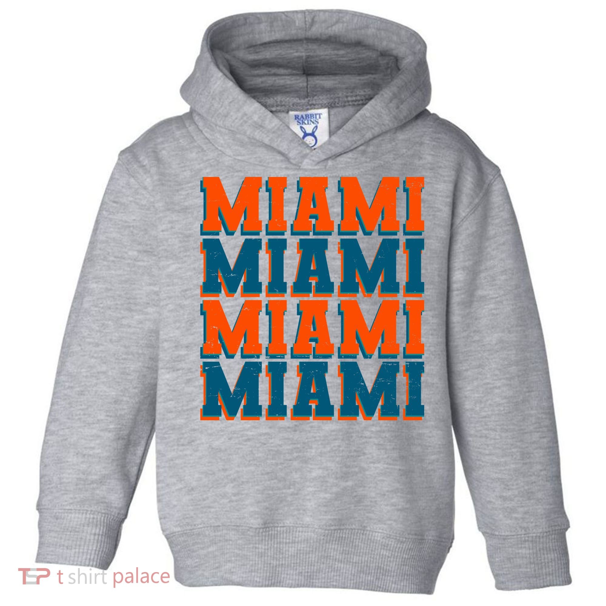 Varsity Miami Sports Football Toddler Hoodie
