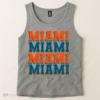 Varsity Miami Sports Football Tank Top thumb 2