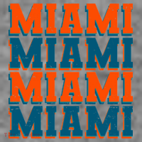 Varsity Miami Sports Football Women's Long Sleeve Shirt thumb 2