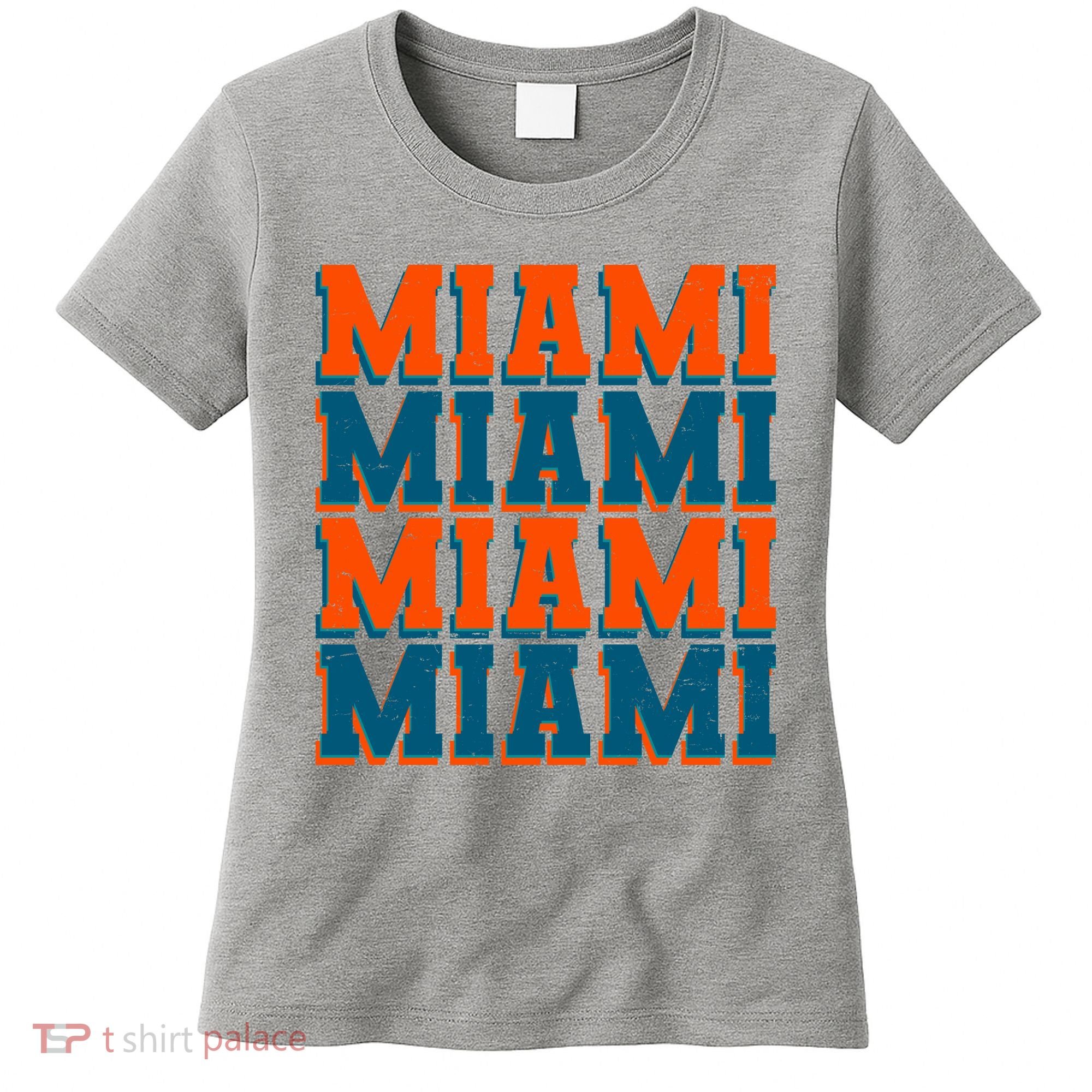 Varsity Miami Sports Football Women's T-Shirt