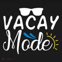 Vacay Mode Summer Vacation Doggie Tank thumb 4