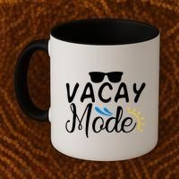 Vacay Mode Summer Vacation Coffee Mug thumb 2