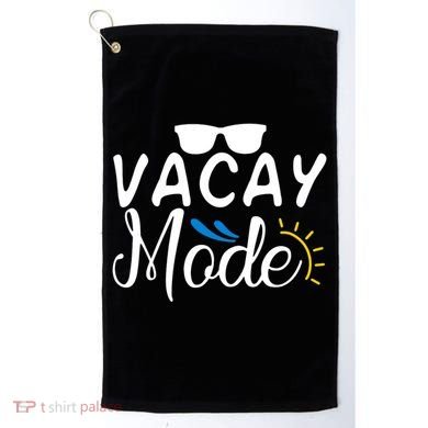 Vacay Mode Summer Vacation Golf Towel