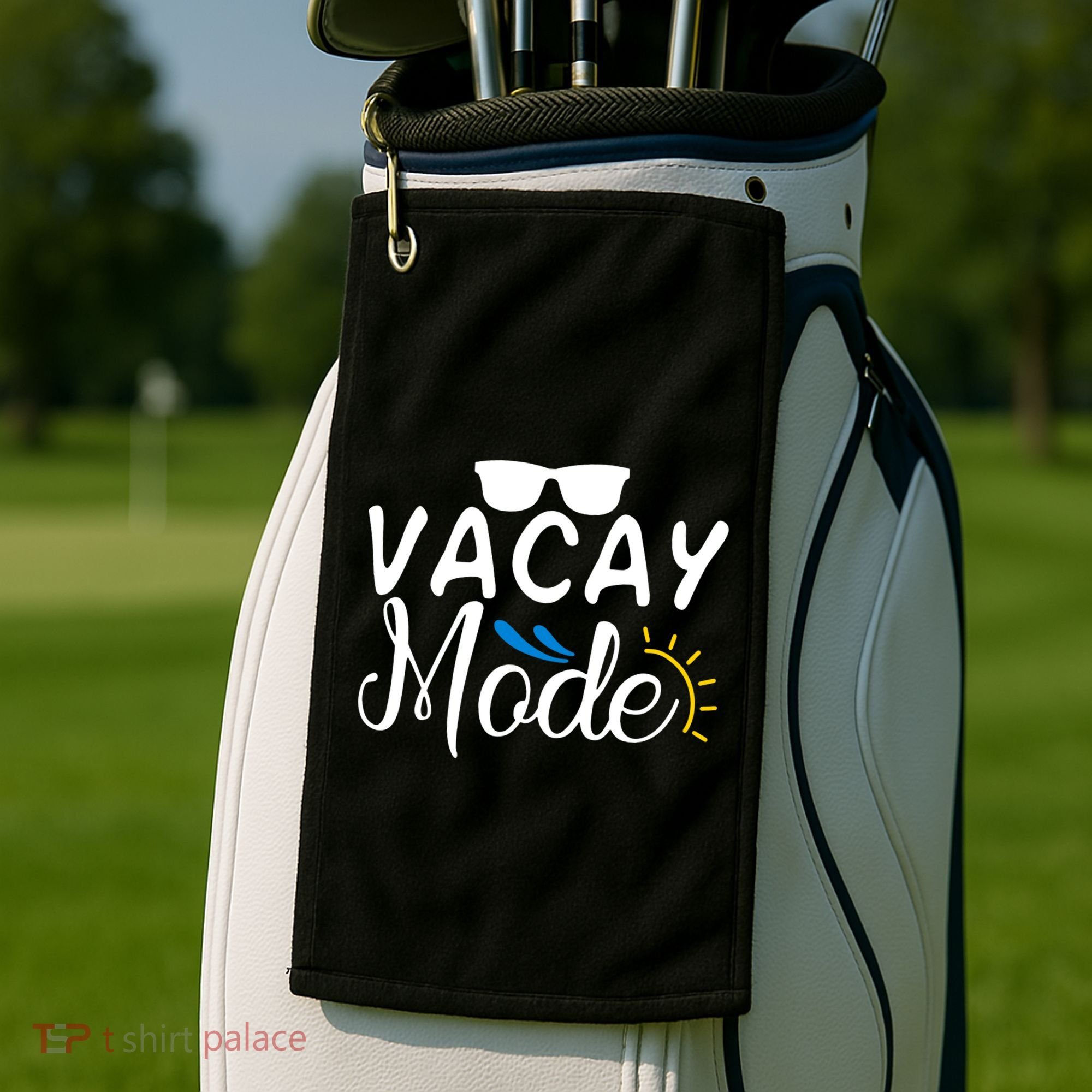 Vacay Mode Summer Vacation Golf Towel