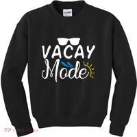 Vacay Mode Summer Vacation Kids Sweatshirt thumb 0