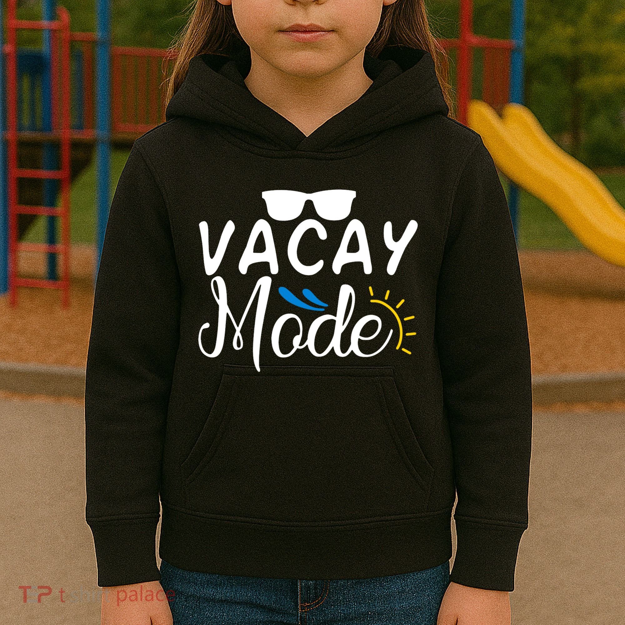 Vacay Mode Summer Vacation Kids Hoodie