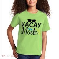 Vacay Mode Summer Vacation Kids T-Shirt thumb 2