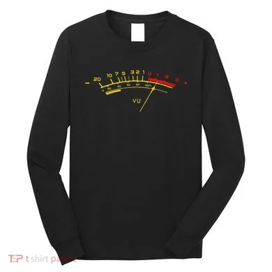 VU Meter Sound Level Studio Long Sleeve Shirt
