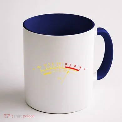 VU Meter Sound Level Studio Coffee Mug back
