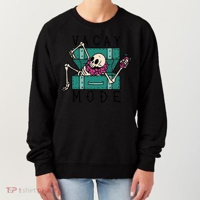Vacay Mode Skeleton Women's Sweatshirt