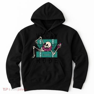 Vacay Mode Skeleton Hoodie