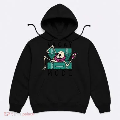 Vacay Mode Skeleton Hoodie