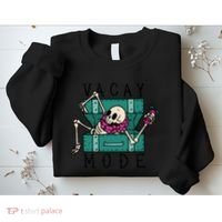 Vacay Mode Skeleton Sweatshirt thumb 2