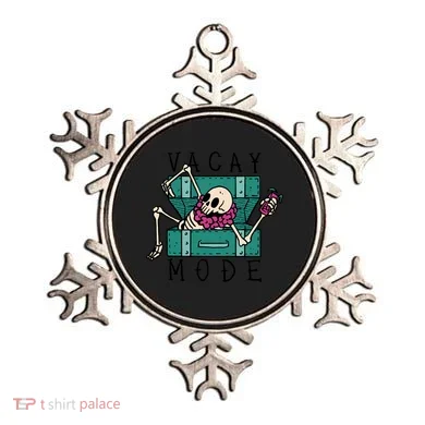 Vacay Mode Skeleton Ornament