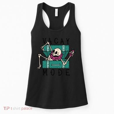 Vacay Mode Skeleton Women's Tank Top
