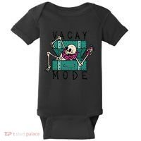 Vacay Mode Skeleton Baby Bodysuit thumb 0