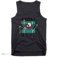 Vacay Mode Skeleton Tank Top thumb 0