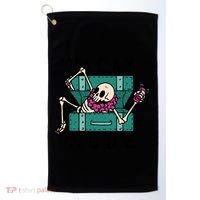 Vacay Mode Skeleton Golf Towel thumb 0