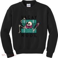 Vacay Mode Skeleton Kids Sweatshirt thumb 0