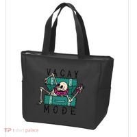 Vacay Mode Skeleton Tote Bag thumb 3