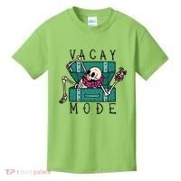 Vacay Mode Skeleton Kids T-Shirt thumb 0