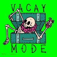 Vacay Mode Skeleton Kids T-Shirt thumb 4