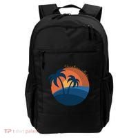 Vacation Mode Sunset Beach Backpack thumb 0