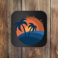 Vacation Mode Sunset Beach Coaster thumb 0