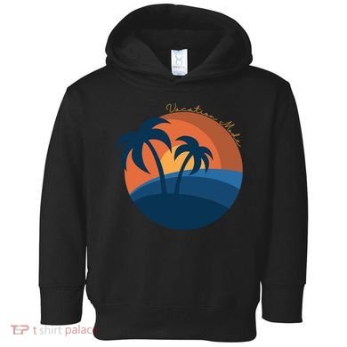 Vacation Mode Sunset Beach Toddler Hoodie