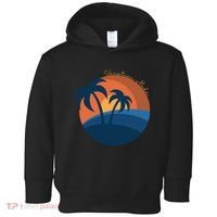 Vacation Mode Sunset Beach Toddler Hoodie thumb 0