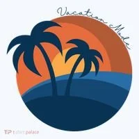 Vacation Mode Sunset Beach Doggie Tank thumb 4