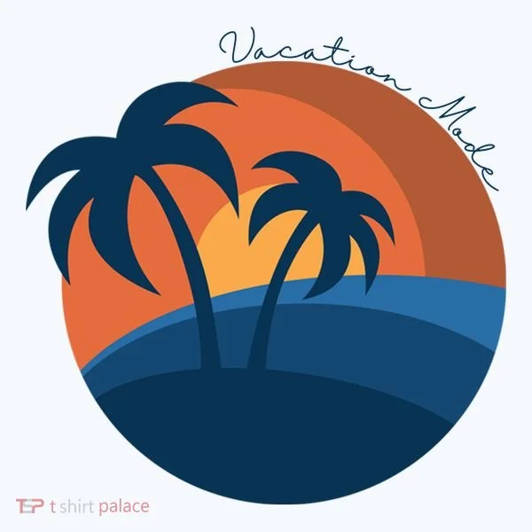 Vacation Mode Sunset Beach Doggie Tank