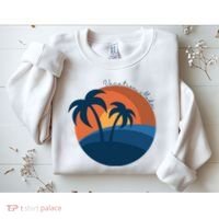Vacation Mode Sunset Beach Sweatshirt thumb 2
