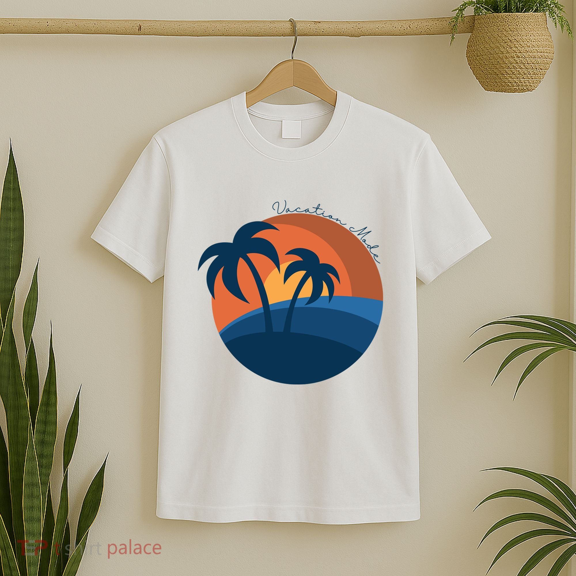 Vacation Mode Sunset Beach T-Shirt