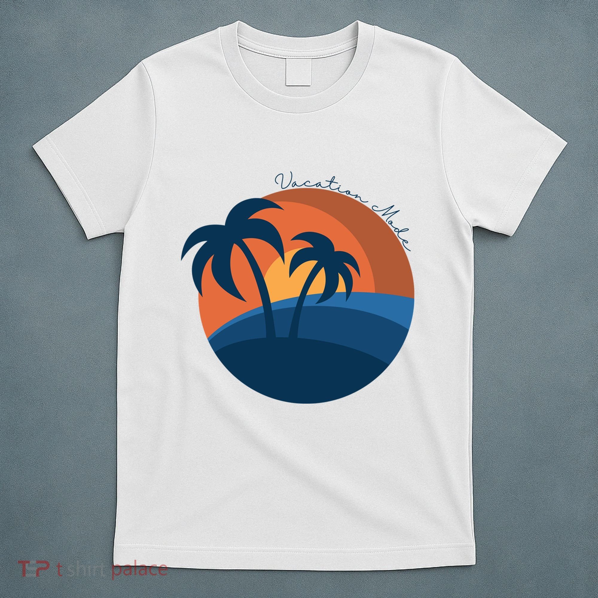 Vacation Mode Sunset Beach T-Shirt