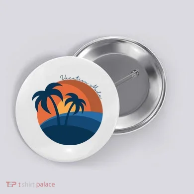 Vacation Mode Sunset Beach Button