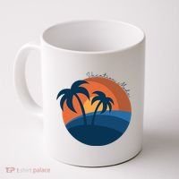 Vacation Mode Sunset Beach Coffee Mug thumb 0