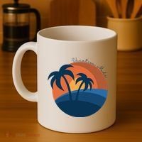 Vacation Mode Sunset Beach Coffee Mug thumb 4