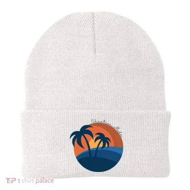 Vacation Mode Sunset Beach Beanie