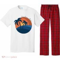 Vacation Mode Sunset Beach Pajama Set thumb 0