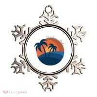 Vacation Mode Sunset Beach Ornament thumb 0