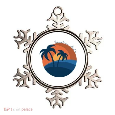Vacation Mode Sunset Beach Ornament