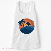 Vacation Mode Sunset Beach Women's Tank Top thumb 0