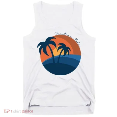 Vacation Mode Sunset Beach Tank Top