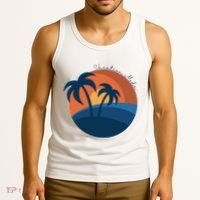 Vacation Mode Sunset Beach Tank Top thumb 3