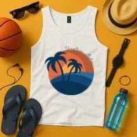 Vacation Mode Sunset Beach Tank Top thumb 4