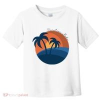 Vacation Mode Sunset Beach Toddler T-Shirt thumb 0