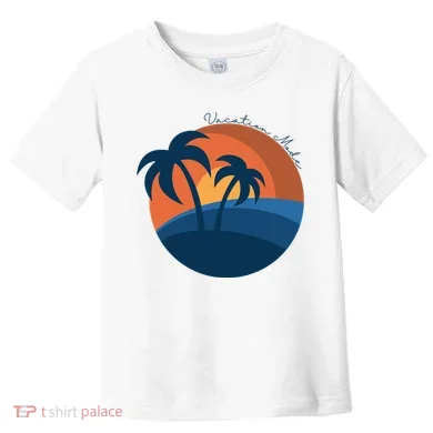Vacation Mode Sunset Beach Toddler T-Shirt