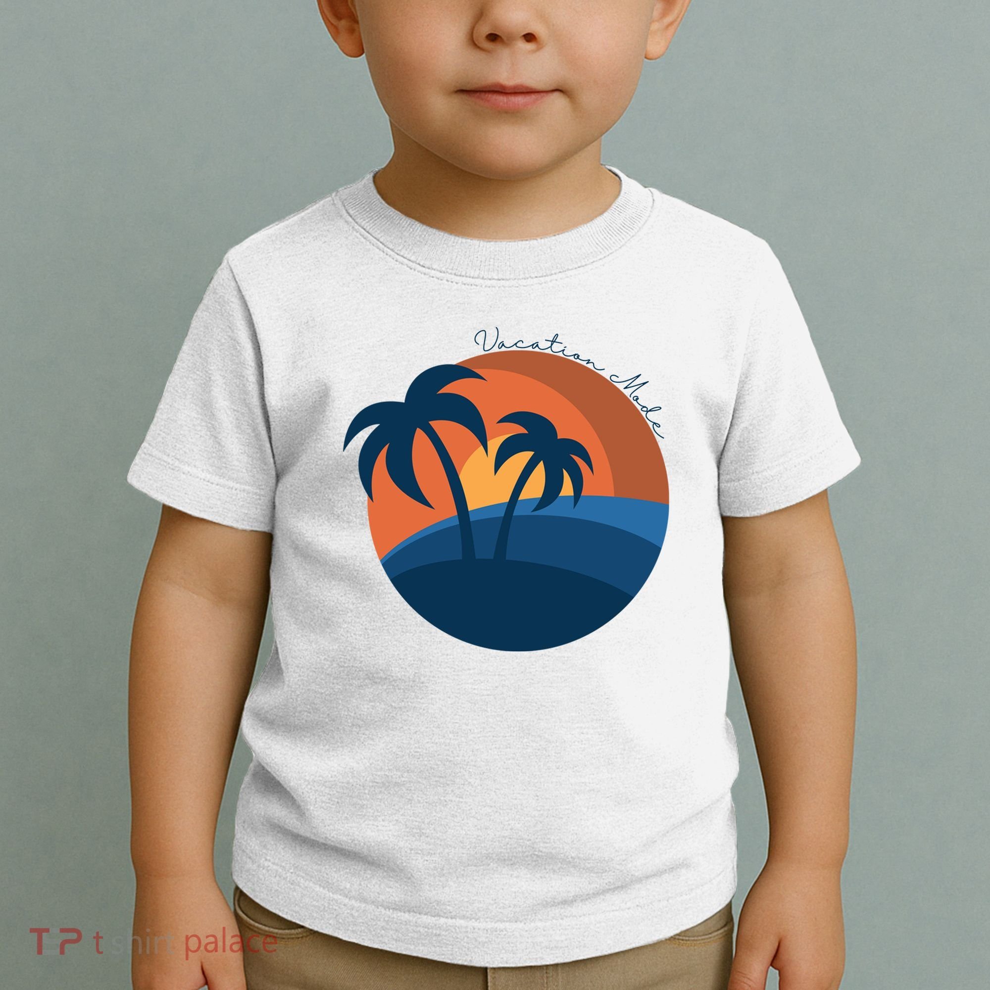 Vacation Mode Sunset Beach Toddler T-Shirt